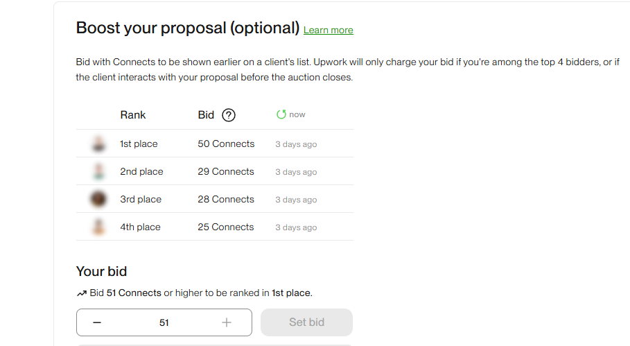 boosting proposals with connects,is upwork a scam